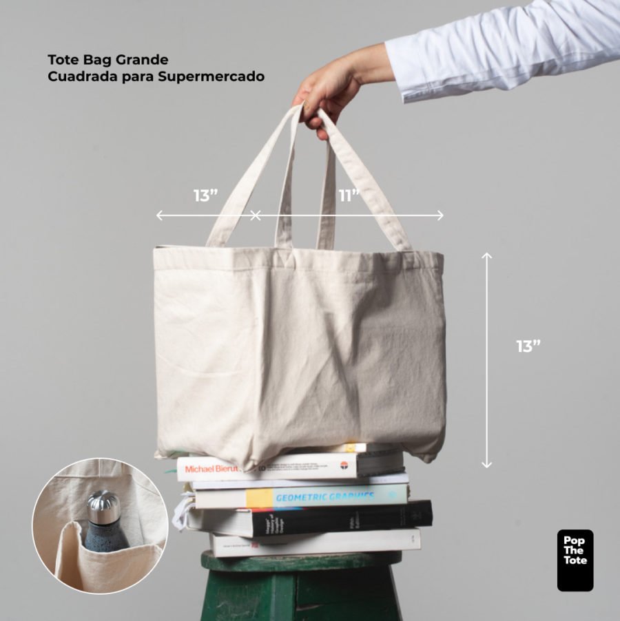 Tote Bag Grande Cuadrada